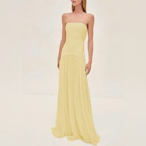 Alexis Sunniva Yellow Maxi Dress